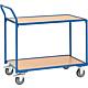 Table trolley Fetra 2740/2742, up to 300 kg, with 2 shelves made of wood Standard 1