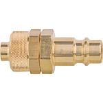 Compressed air plug-in nozzle, low-pressure series NW 7.2, for plastic hose