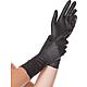 Nitrile glove SAFE LONG powder-free, size M, L=300mm, black, VPE=100 units