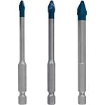 Tile drill bit set EXPERT, 3-piece