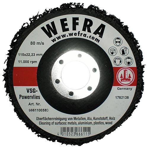 Vliesschleifteller VSG, für Metalle Standard 2