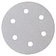 Hook-and-loop grinding plate, ø 225 mm, 6-hole for long neck grinders (80 852 15)