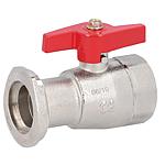 Pump flange ball valve