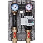 Heating circuit set Easyflow DN25 (1”) unmixed, heat meter circuit