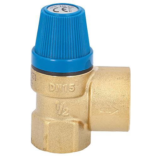 Membrane safety valve, drinking water IT