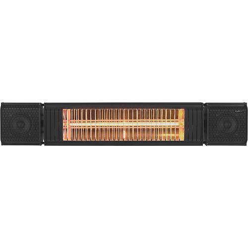 Infrarotstrahler Heat and Beat mit Bluetooth Lautsprecher und LED-Hintergrundbeleuchtung Standard 1