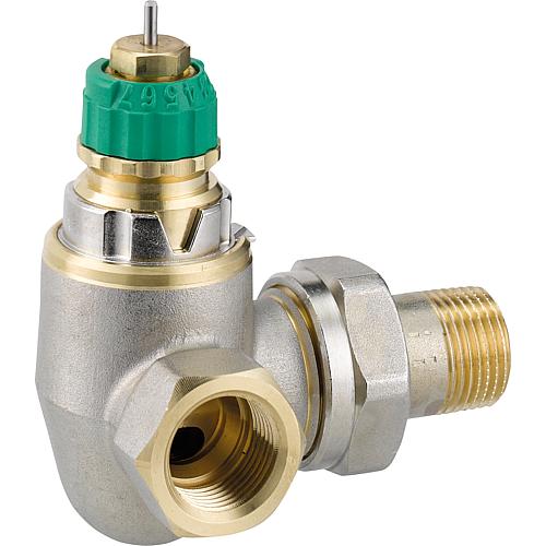 Thermostatische Heizkörperventile Dynamic Valve, Ausführung Winkeleck links, IG Standard 1