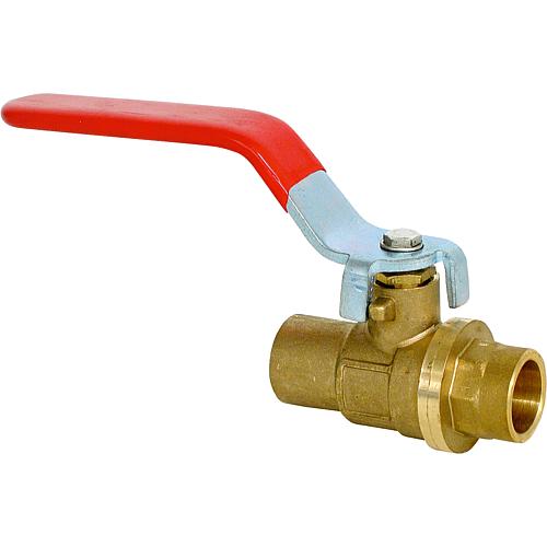 Ball valve for soldering