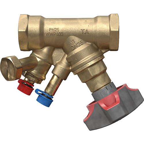 Strangregulierventil STAD mit Entleeradapter, DN10(3/8")