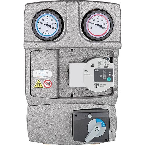 Heating circuit sets Easyflow DN 25 (1") with 3-way Mixers and Magnetite separator