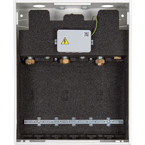 Repartiteur de module Easyflow box module pour 3 circuits chauf. avec separateur hydraulique