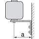 Wall panel 85, sound-proofed Standard 2