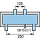 Hydraulische Weiche Typ HW 60/125 mit Isolierung Standard 3