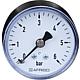 Bourdon tube pressure gauge ø 50 mm, DN 8 (1/4") axial Standard 1