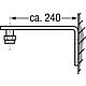 Support mural pour 
vase d'expansion Standard 2