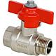 Ball valve, IT x ET with butterfly handle