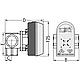 Umschaltventil Rotodivert-M, Typ EMV 110-F3L