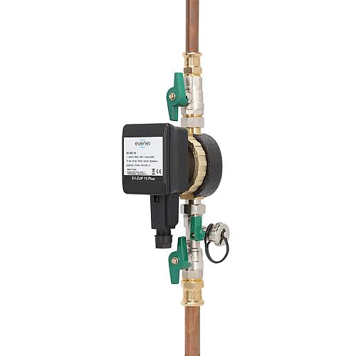 Connection set for circulation pump DN 15 (1/2”) Anwendung 2