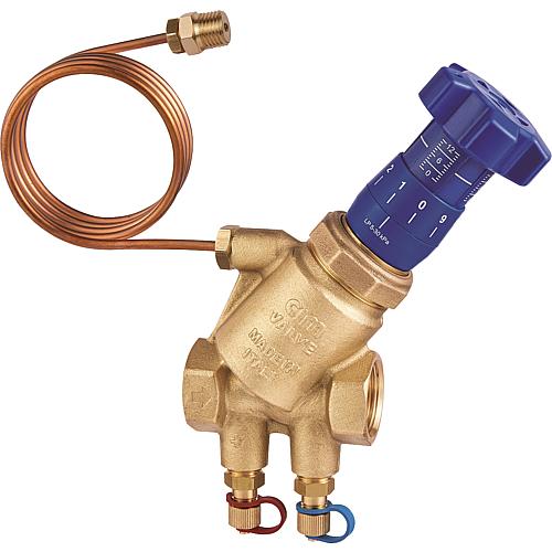 Balancing valve CIM 718 LP, DN15 (1/2")