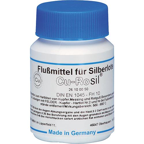 Hartlötflussmittel für Silberlot Cu-Rosil