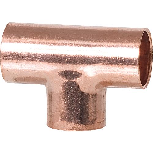 Copper soldering fitting 
T-piece