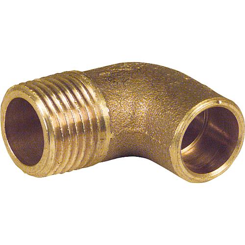 Rotguss-Lötfitting
Überganswinkel 90° AG Standard 1