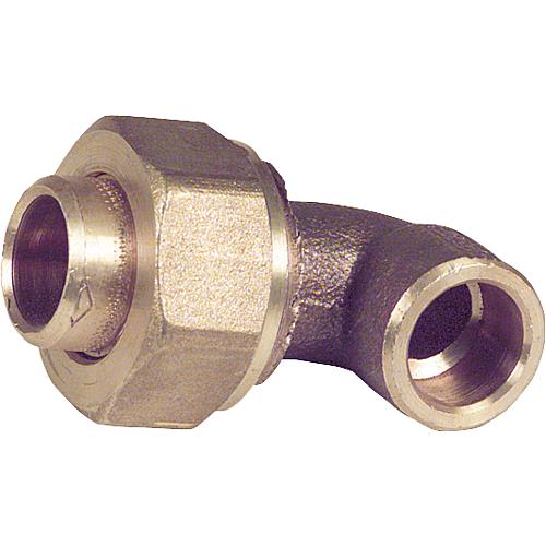 Rotguss-Lötfitting
Winkelverschraubung 90° IG Standard 1