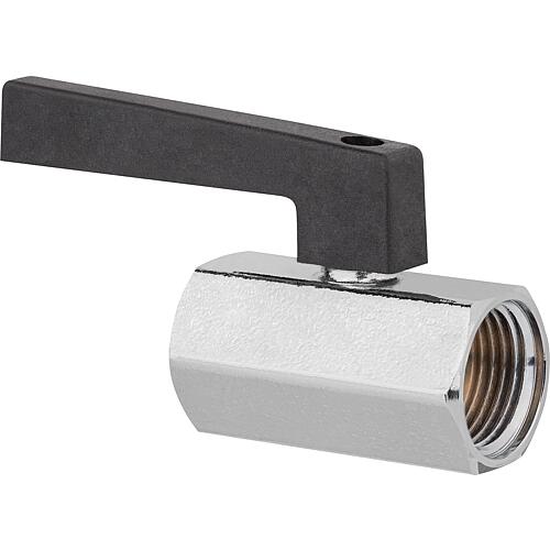Mini ball valve, IT x IT with long lever Standard 1