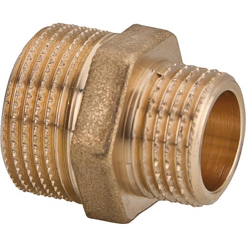 Brass fitting reduction nipple (ET) Standard 1