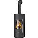 Wood stove Oranier Polar Neo Vantage W+, black steel, body black steel