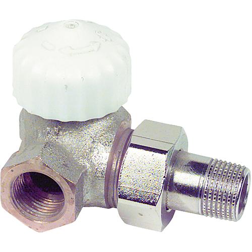 V-exact II thermostatic valve body, with pre-settings, angle version, IT Standard 1