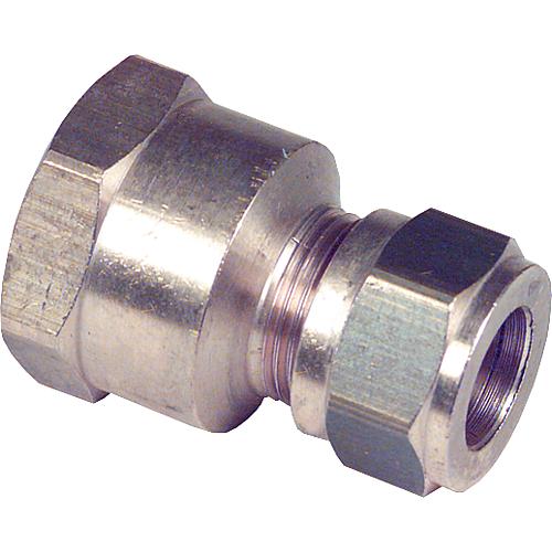 Compression fitting made of brass, joint screw connection (IT) Standard 1