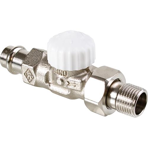 V-exact II thermostatic valve body, with pre-set