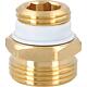 Adapter nipple Eurocone DN20 (3/4") x DN 15 (1/2") AG, brass