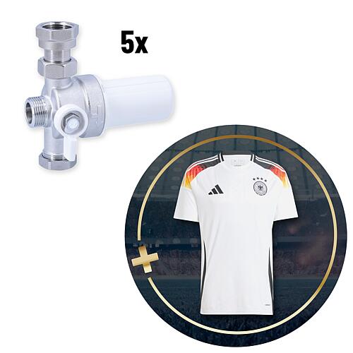 Giacomini R145 XS magnetite and dirt separator special offer package + original DFB 2024 adidas men's home jersey