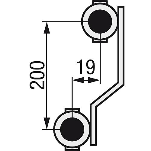 Répartiteur de circuit de chauffage en acier inox strawa e-class 63.