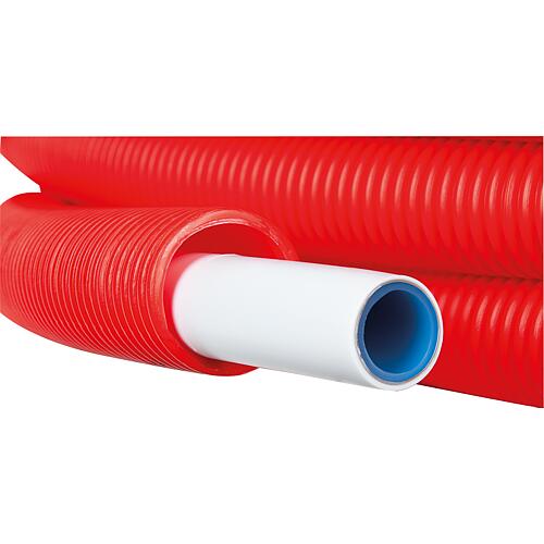 Uponor Uni Pipe Plus, white, in protective pipe, in rolls Anwendung 1
