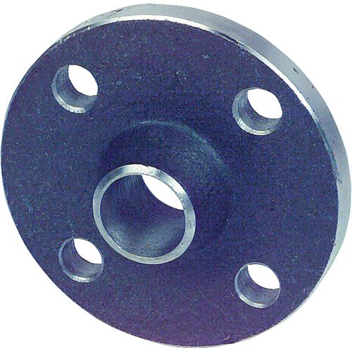 Pre-welded flange, black