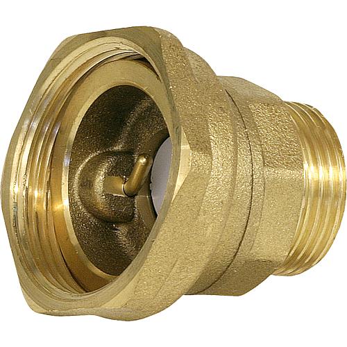 Check valve with union nut Standard 1