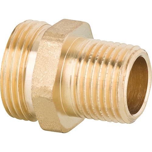 Screw connector Straight ET x ET 1/2 ET x Eurocone brass blank