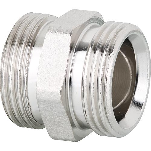 Eurocone screw connection parts, connection piece, nickel-plated Standard 1