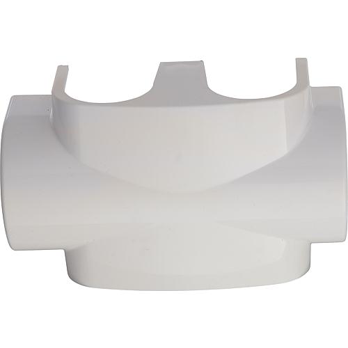 Special design line cladding for two-point connection white, RAL 9016       *BG*