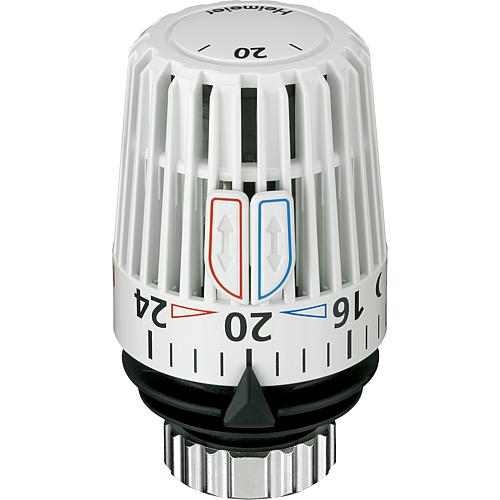 Thermostat-Kopf K mit eingebautem Fühler und Skala mit Temperaturwerten Standard 1