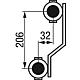 Fußbodenheizungsverteiler DN 32 (1 1/4”) Messing, für größere Dimensionen Standard 2