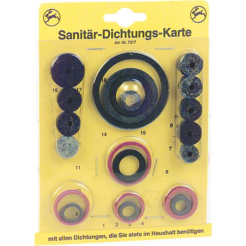 Sanitär-Dichtungs-Karte Standard 1