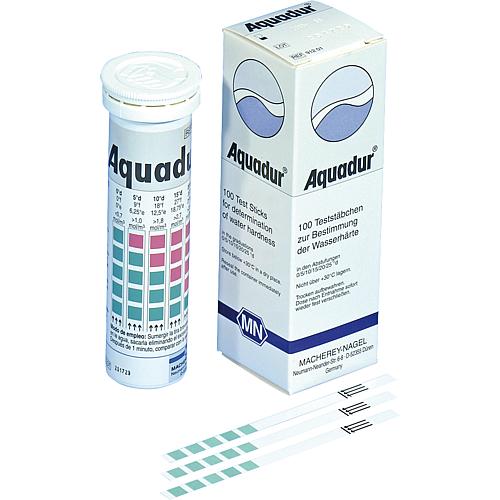 Teststäbchen AQUADUR®, zur Bestimmung der Wasserhärte, 3...25°dH Standard 1