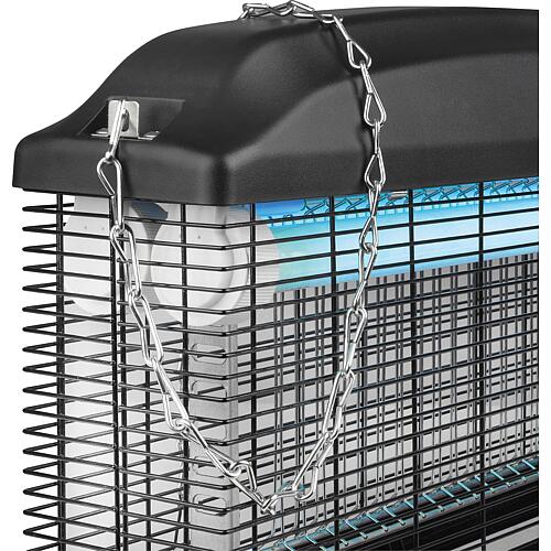 Plastic insect killer with UV lamp IPX 4 Anwendung 3
