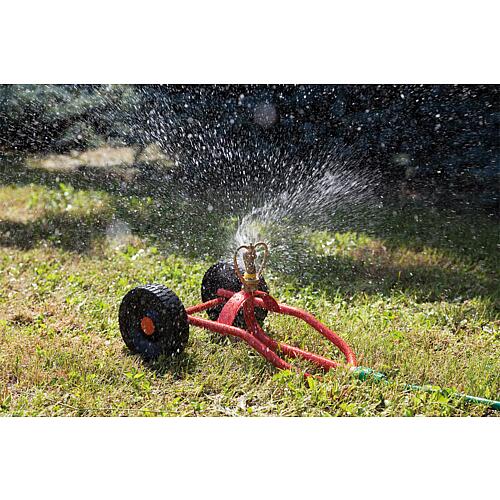 Mobile orbital sprinkler, model 550, steel