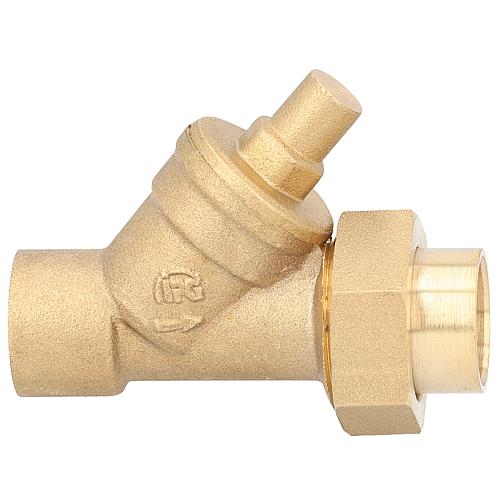 Angle seat non-return valve Standard 1