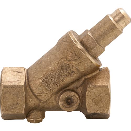 Bevel seat check valve, brass Standard 1